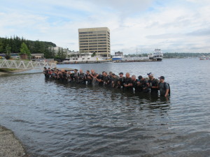 11. GRC Team #733's "baptism" in Lake Union